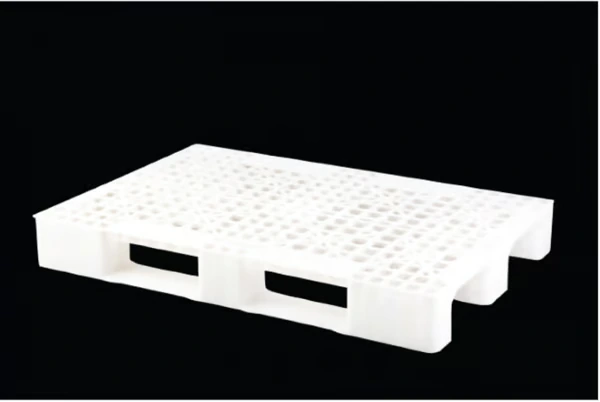(EURO) 80 X 120 X 15 CM 8.5 KG BEYAZ DELİKLİ PLASTİK PALET