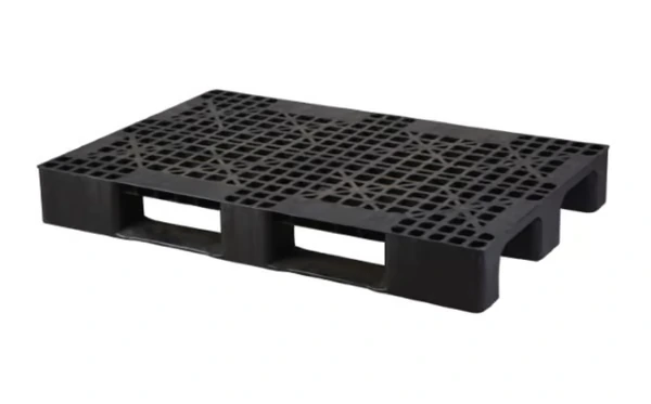 (EURO) 80 X 120 X 15 CM 8.5 KG SİYAH DELİKLİ PLASTİK PALET