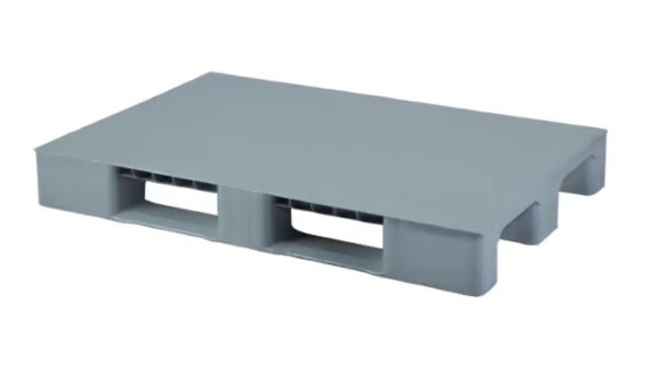(EURO) 80 X 120 X 15 CM 9.5 KG GRİ KAPALI PLASTİK PALET